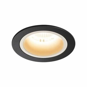 SLV BIG WHITE NUMINOS DL M vnitřní LED zápustné stropní svítidlo černá/bílá 2700 K 40° včetně listových pružin 1003845 obraz