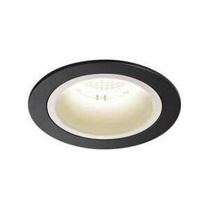 SLV BIG WHITE NUMINOS DL M vnitřní LED zápustné stropní svítidlo černá/bílá 4000 K 20° včetně listových pružin 1003890 obraz