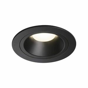 SLV BIG WHITE NUMINOS DL M vnitřní LED zápustné stropní svítidlo černá/černá 4000 K 20° včetně listových pružin 1003889 obraz