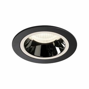 SLV BIG WHITE NUMINOS DL M vnitřní LED zápustné stropní svítidlo černá/chrom 4000 K 20° včetně listových pružin 1003891 obraz