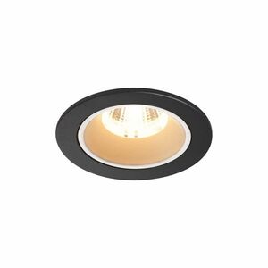 SLV BIG WHITE NUMINOS DL S vnitřní LED zápustné stropní svítidlo černá/bílá 2700 K 40° včetně listových pružin 1003773 obraz