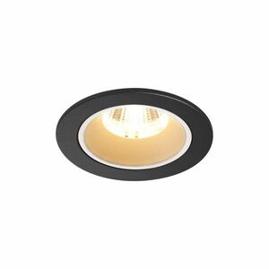 SLV BIG WHITE NUMINOS DL S vnitřní LED zápustné stropní svítidlo černá/bílá 3000 K 20° včetně listových pružin 1003794 obraz