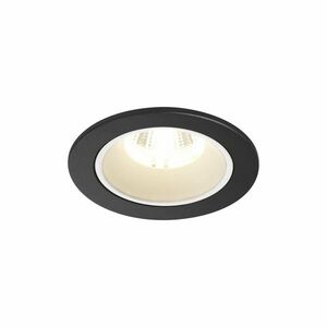 SLV BIG WHITE NUMINOS DL S vnitřní LED zápustné stropní svítidlo černá/bílá 4000 K 20° včetně listových pružin 1003818 obraz