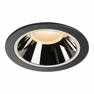 SLV BIG WHITE NUMINOS DL XL vnitřní LED zápustné stropní svítidlo černá/chrom 2700 K 20° 1003987 obraz
