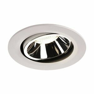 SLV BIG WHITE NUMINOS MOVE DL L vnitřní LED zápustné stropní svítidlo bílá/chrom 4000 K 20° otočné a výkyvné 1003687 obraz