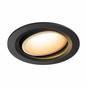 SLV BIG WHITE NUMINOS MOVE DL L vnitřní LED zápustné stropní svítidlo černá/bílá 2700 K 20° otočné a výkyvné 1003626 obraz