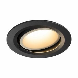 SLV BIG WHITE NUMINOS MOVE DL L vnitřní LED zápustné stropní svítidlo černá/bílá 3000 K 20° otočné a výkyvné 1003650 obraz