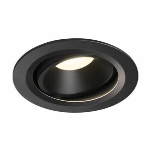 SLV BIG WHITE NUMINOS MOVE DL L vnitřní LED zápustné stropní svítidlo černá/černá 3000 K 20° otočné a výkyvné 1003673 obraz