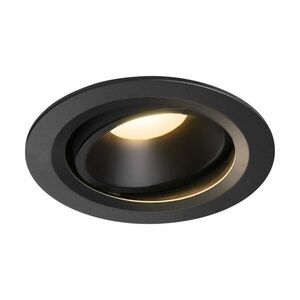 SLV BIG WHITE NUMINOS MOVE DL L vnitřní LED zápustné stropní svítidlo černá/černá 3000 K 40° otočné a výkyvné 1003652 obraz
