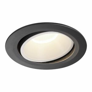 SLV BIG WHITE NUMINOS MOVE DL XL vnitřní LED zápustné stropní svítidlo černá/bílá 4000 K 20° otočné a výkyvné 1003746 obraz