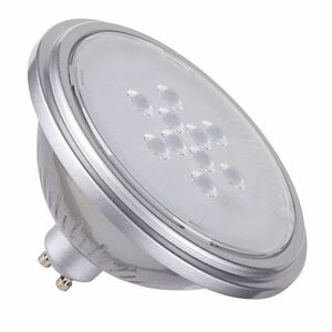 SLV BIG WHITE QPAR111 GU10 LED světelný zdroj stříbrný 7 W 4000 K CRI 90 25° 1005293 obraz