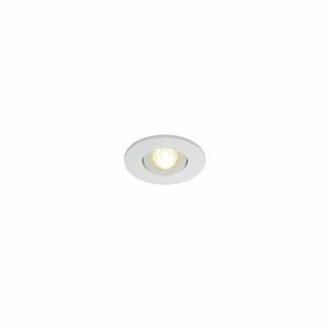 SLV BIG WHITE SADA NEW TRIA MINI, vestavné svítidlo, LED, 3000K, kulaté, bílé matné, 30° obraz