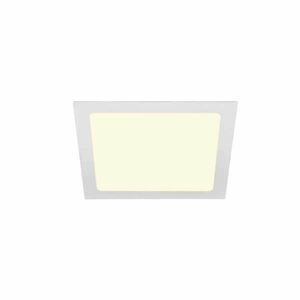 SLV BIG WHITE SENSER 24 Indoor, stropní LED svítidlo, hranaté, bílé, 3000K 1003013 obraz