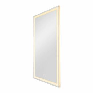 SLV BIG WHITE TRUKKO WL vnitřní LED nástěnné zrcadlo hranaté s funkcí odmlžení alu 1004730 obraz