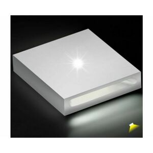 BPM Dekorativní LED svítidlo Chip matná bílá 1ks 1W 8026 obraz