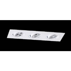 BPM Vestavné svítidlo Aluminio Blanco, bílá, 3x50W, 12V 4213 obraz
