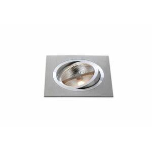 BPM Vestavné svítidlo Aluminio Plata, kartáčovaný hliník 1x100W, 12V 3050 obraz