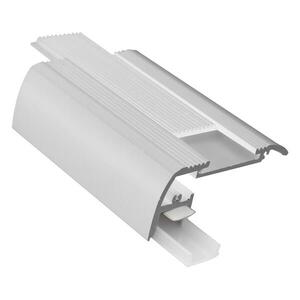 CENTURY AL PROFIL schodišťová lišta 65x28mm pro LED pásek 8mm rovný svit opálový kryt IP20 délka 1, 5m CEN KPRSC-6528 obraz