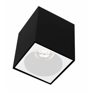CENTURY ESSENZA přisazené svítidlo SQ GU10 černá/bílá 96mm obraz