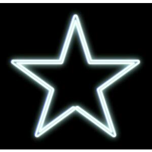 DecoLED LED světelná hvězda, závěsná, pr. 80 cm, ledově bílá obraz