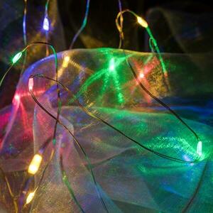 DecoLED LED světelný řetěz na baterie - barevný, 20 diod, 2, 3 m obraz