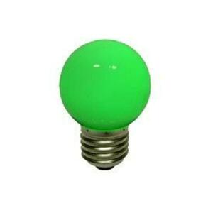DecoLED LED žárovka, patice E27, zelená obraz