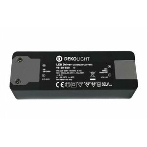 Light Impressions Deko-Light LED-napájení BASIC, CC, V8-30-500mA/30W konstantní proud 500 mA IP20 30-60V DC 15, 00-30, 00 W 862196 obraz