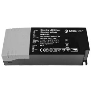 Light Impressions Deko-Light LED-napájení BASIC, DIM, CV, 12V 2, 5-25W konstantní napětí 200-2080 mA IP20 stmívatelné 12V DC 2, 50-25, 00 W 862240 obraz