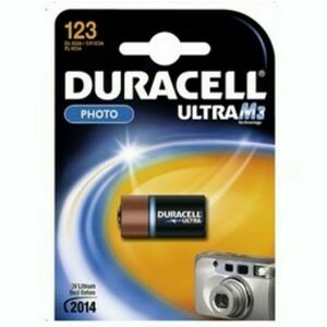 DURACELL baterie lithiová 3V CR17345 Ultra Photo CR123A 5000394123106_DL123 obraz