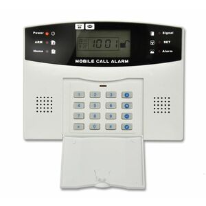 Ecolite Bezdrátový GSM alarm s LCD displ., 4x dálk.ovl., 2x PIR, 2x DOOR, 1x siréna HF-GSM03 obraz