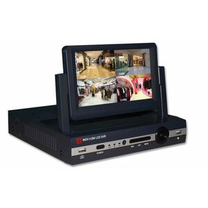 Ecolite V16 Monitor.systém vč.LCD 7, 4x IR kamera, 250GB HDD DVK-7304S-AC obraz
