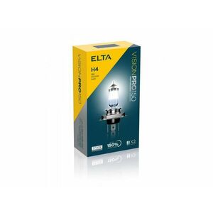 ELTA H4 VisionPro +150% 60/55W 12V P43t sada 2ks obraz