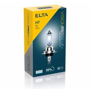 ELTA H7 VisionProBlue +50% 55W 12V PX26d sada 2ks EB2477TR obraz