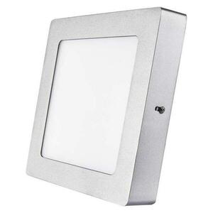 EMOS LED panel 174×174, přisazený stříbrný, 12W neutrální bílá 1539067150 obraz