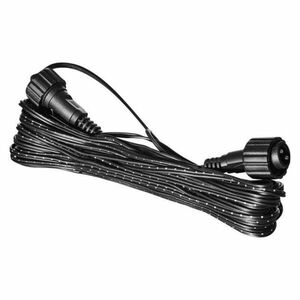 EMOS Prodlužovací kabel pro spojovací řetězy Standard černý, 10 m, venkovní i vnitřní D1ZB01 obraz