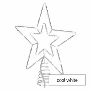 EMOS Standard LED spojovací vánoční hvězda, 28, 5 cm, venkovní i vnitřní, studená bílá D1ZC01 obraz