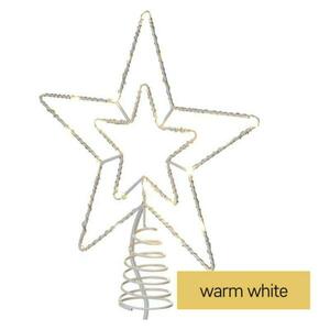 EMOS Standard LED spojovací vánoční hvězda, 28, 5 cm, venkovní i vnitřní, teplá bílá D1ZW01 obraz