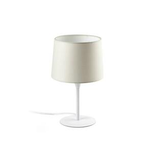 FARO CONGA S bílá/béžová stolní lampa obraz