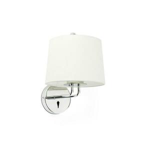 FARO MONTREAL nástěnná lampa, chrom/bílá obraz