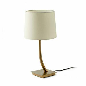 FARO REM bronzová/béžová stolní lampa obraz