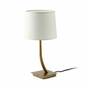FARO REM bronzová/bílá stolní lampa obraz