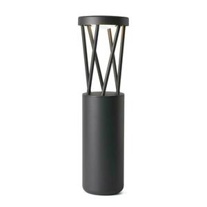 FARO TWIST 500 sloupková lampa, tmavě šedá obraz