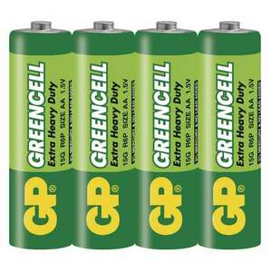 GP Batteries GP Zinkochloridová baterie GP Greencell R6 (AA) fólie 1012204000 obraz