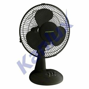 Kanlux Stolní ventilátor VENETO-23B, 30 cm, černý 5905339238115 obraz