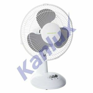 Kanlux Stolní ventilátor VENETO-23GR, 30 cm, šedý 5905339238108 obraz