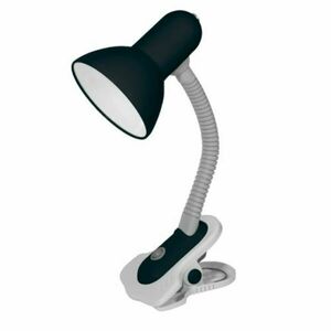 Kanlux SUZI stolní lampa černá HR-60-B max.1x60W E27 s klipem 07151 obraz
