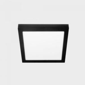 KOHL LIGHTING KOHL-Lighting DISC SLIM SQ stropní svítidlo 145x145 mm černá 12 W CRI 80 3000K Non-Dimm obraz