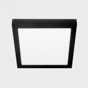KOHL LIGHTING KOHL-Lighting DISC SLIM SQ stropní svítidlo 300x300 mm černá 24 W CRI 80 3000K Non-Dimm obraz