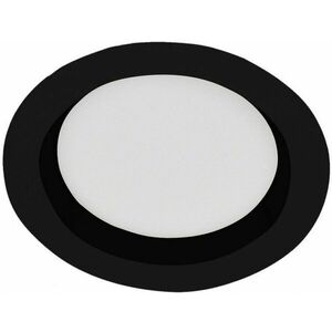 KOHL LIGHTING KOHL-LIGHTING LACUS zapuštené svítidlo černá 30W 3000K kruh teplá bílá K53302.BK.3K obraz