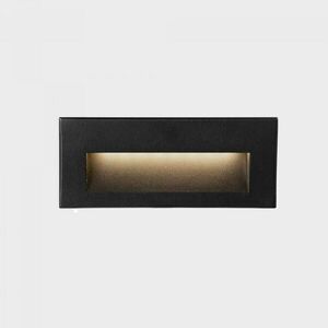 KOHL LIGHTING KOHL-Lighting MAILBOX zapuštěné svítidlo do zdi 137x82 mm černá 4 W CRI 80 3000K Non-Dimm obraz